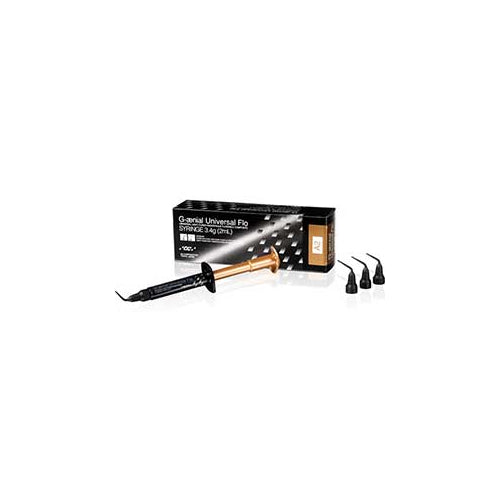GC 004622 G-aenial Universal Flo Light Cure Flowable Composite Syringe A3.5 3.4 Gm GC 004622 G-aenial Universal Flo Light Cure Flowable Composite Syringe A3.5 3.4 Gm